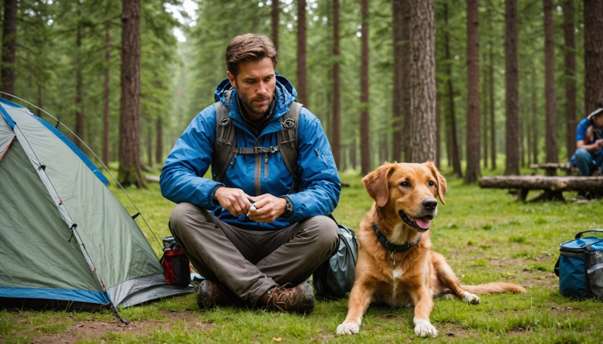 Comment réagir si votre fidèle ami à quatre pattes tombe malade lors d’une escapade en camping?